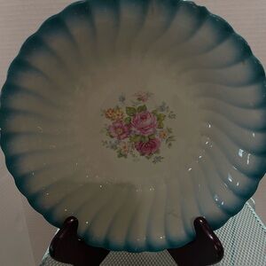 Homer Laughlin Vintage Swirl Dish